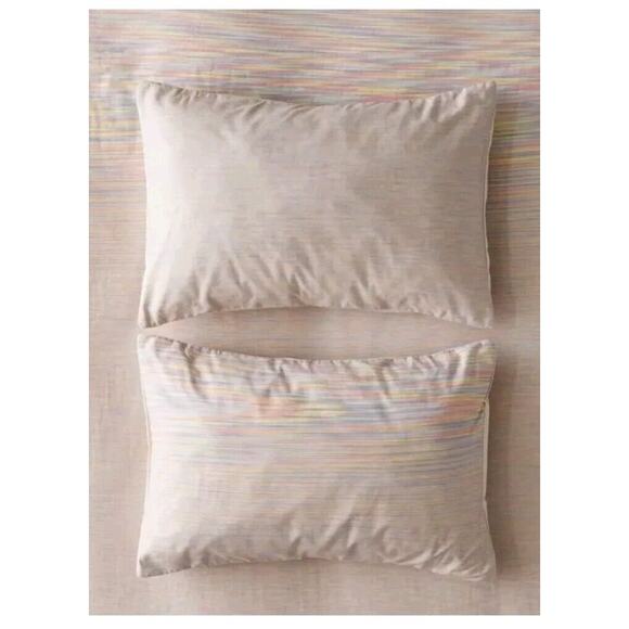 Urban Outfitters Space Dye Sham Set Set of 4 Pillowcases Nwts - Picture 1 of 6